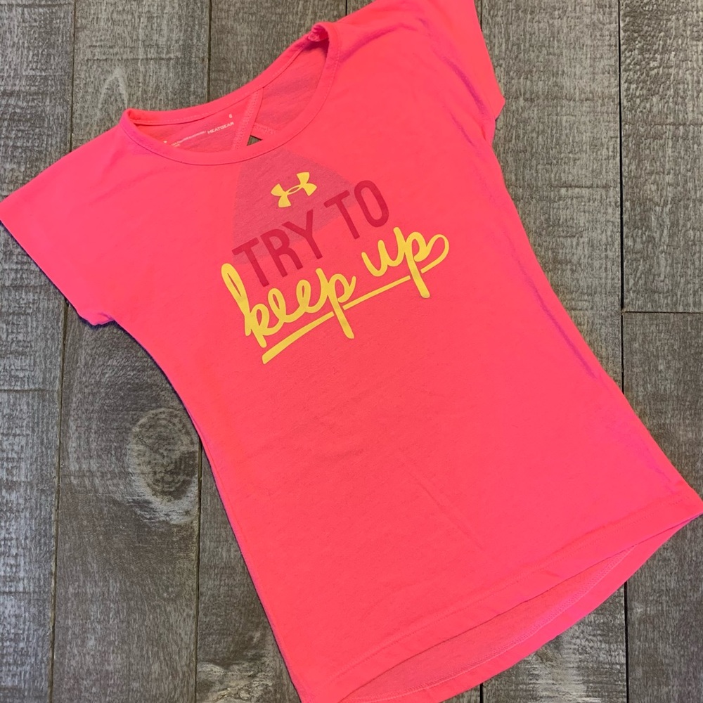 Under Armour Heat Gear Girls Shirt